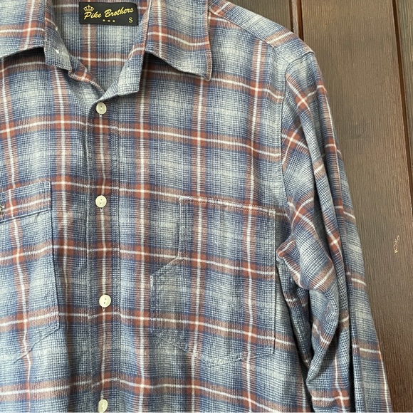 Pike Brothers 1937 Roamer Shirt Cotton Wool Blend Flannel - Picture 2 of 7